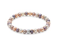 Bracciale Miluna Donna Giochi di perle in Argento Perla PBR3360